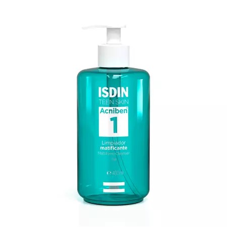 Gel de curatare matifiant acniben, 400 ml, isdin