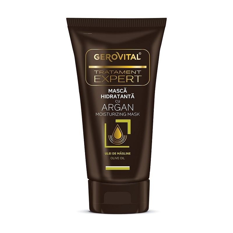 Gerovital Tratament Expert Mască Hidratantă cu Argan, 150 ml