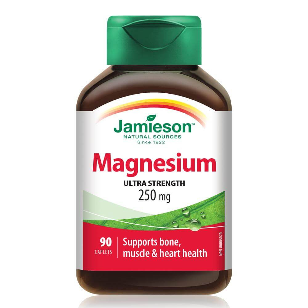 Jamieson magneziu 250mg x90cps