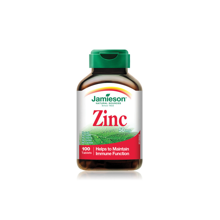 Jamieson zinc 50 mg 100 comprimate