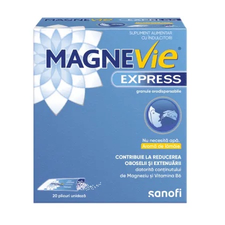 MagneVie Express - 20 Plicuri Sanofi pentru Energie și Vitalitate