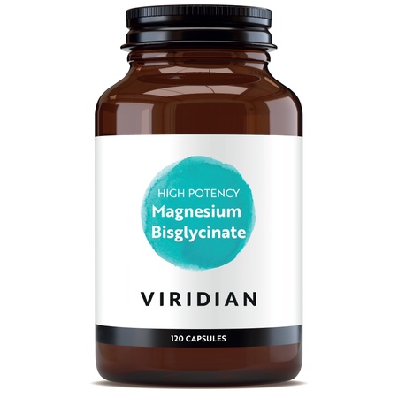 Magneziu Bisglicinat High Potency, 120 capsule, Viridian