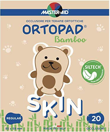 Master-aid ocluzor copii ortopad skin 85x59 mm x20buc