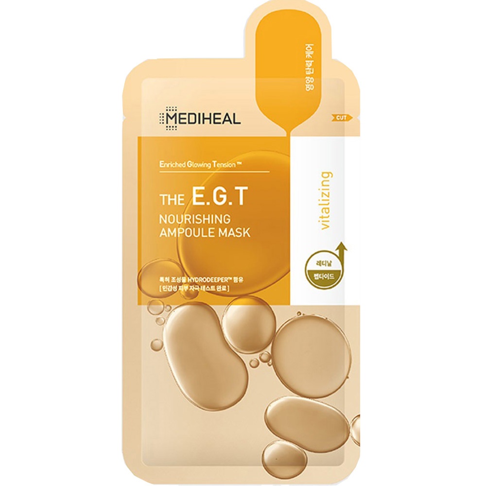 Mediheal the e.g.t nourishing ampoule masca de fata anti-rid 27 ml
