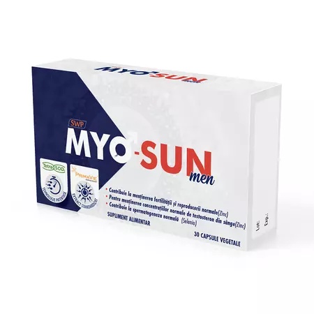 Myo-sun men, 30 capsule - sun wave pharma