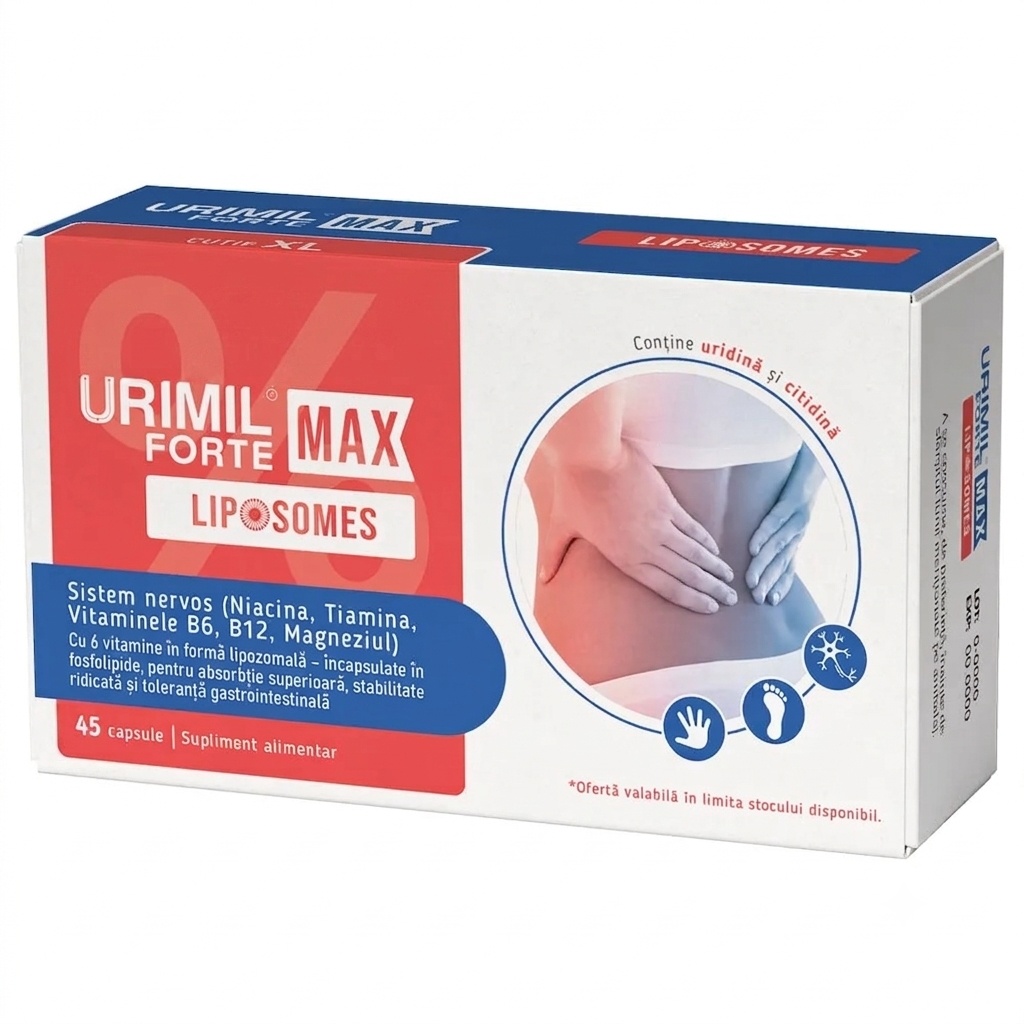 Naturpharma Urimil Forte Max Liposomes, 45 capsule