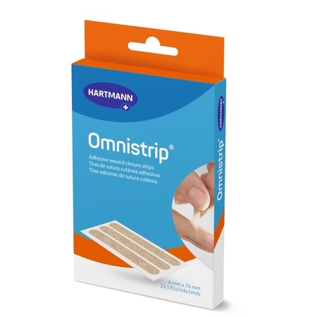 Omnistrip, 6 x 76mm, 2 x 3 bucăți, Hartmann