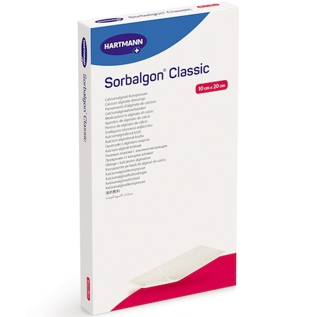 Pansament sorbalgon classic, 10 cm x 20 cm, 5 buc, hartmann