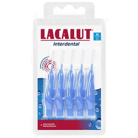 Periute interdentare M 3.00 mm Lacalut, 5 bucăți, Theiss Naturwaren