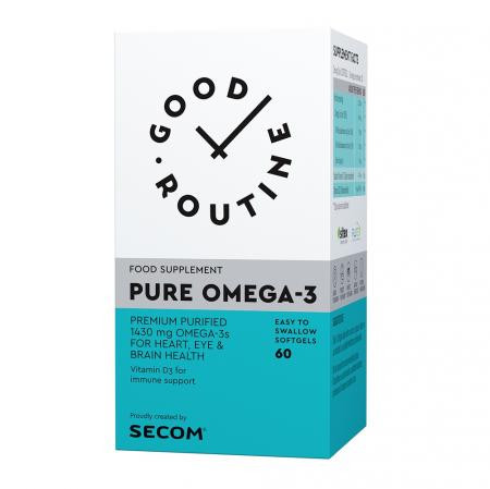 Pure omega-3 good routine, 60 capsule, secom