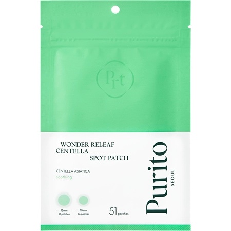 Purito Wonder Releaf Centella Spot Patch plasturi pentru imperfectiuni, 51 buc
