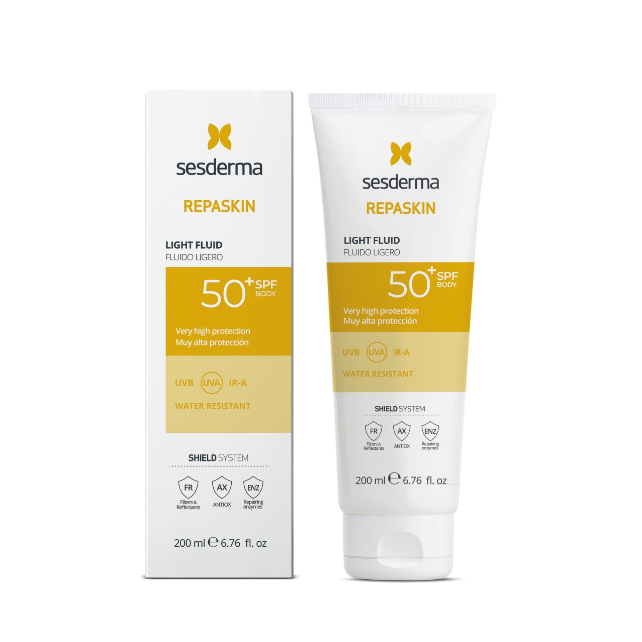 REPASKIN Fluid Lejer SPF50+ 200ml, Sesderma