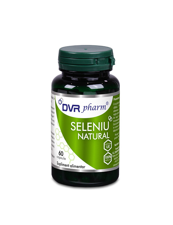 Seleniu natural x60cps (DVRPharm)