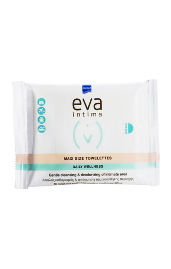 Servetele intime eva intima maxi size, 10 bucati
