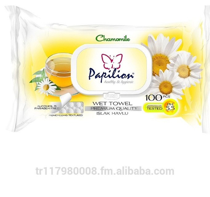Servetele umede papilion musetel x100buc