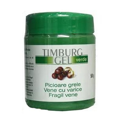 Timburg gel picioare grele varice (verde)x 500ml