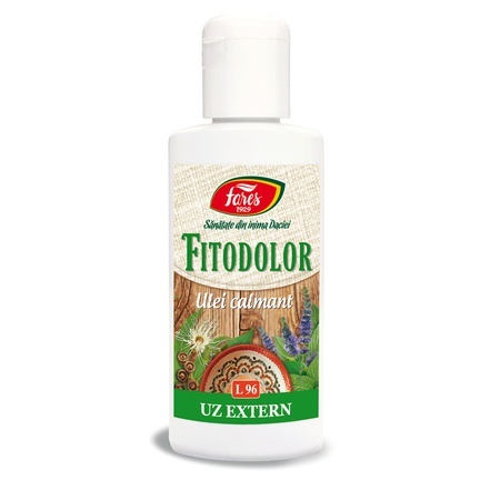 Ulei calmant Fitodolor, L96, 100 ml, Fares
