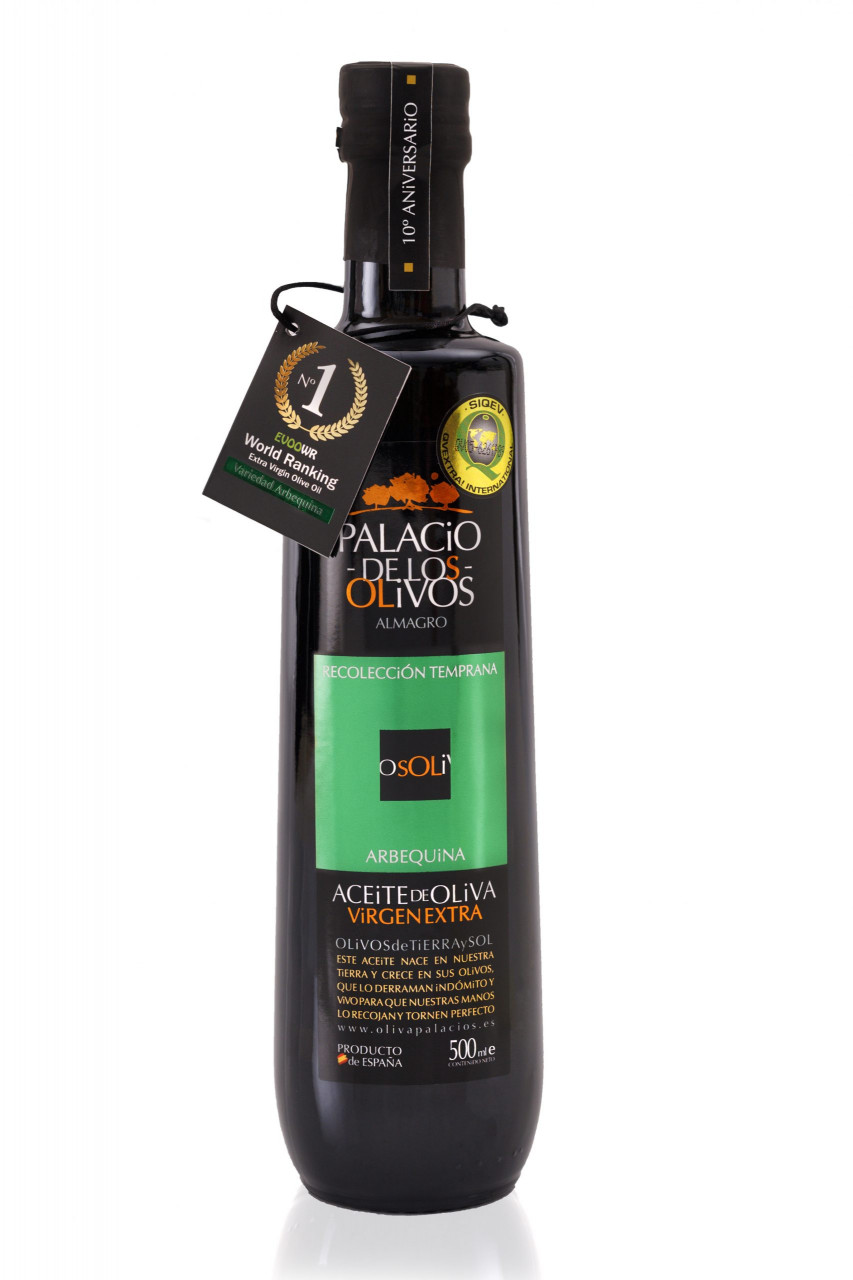 Ulei de masline extravirgin soi arbequina 500 ml, palacio de los olivos