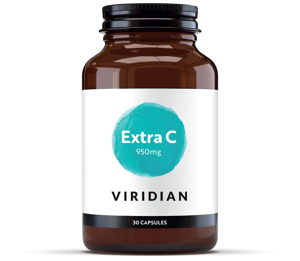 Viridian Extra C vitamina C 950 mg cu bioflavonoide, 30 capsule