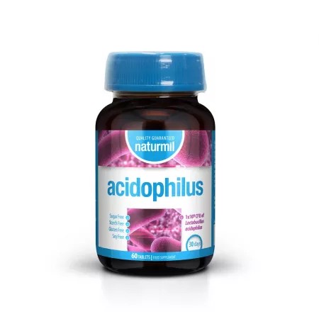 Acidophilus, 60 tablete, naturmil