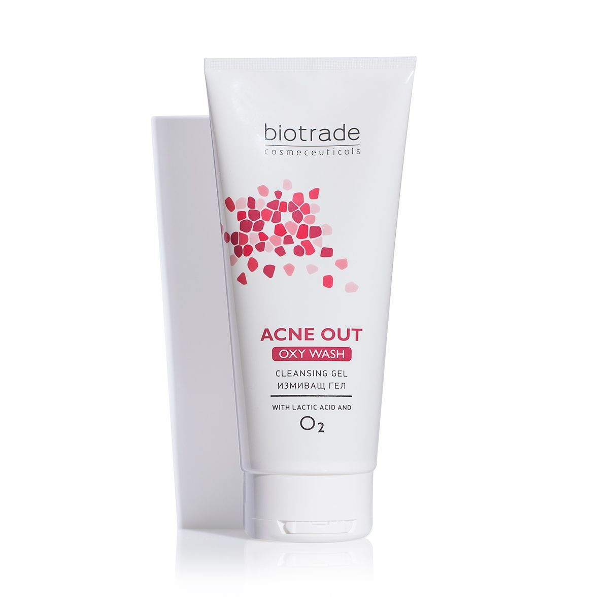 Acne out oxy wash gel de curatare 200ml, biotrade