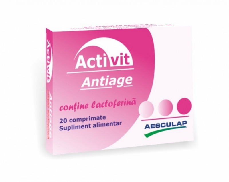 Activit antiage, 20 comprimate, aesculap