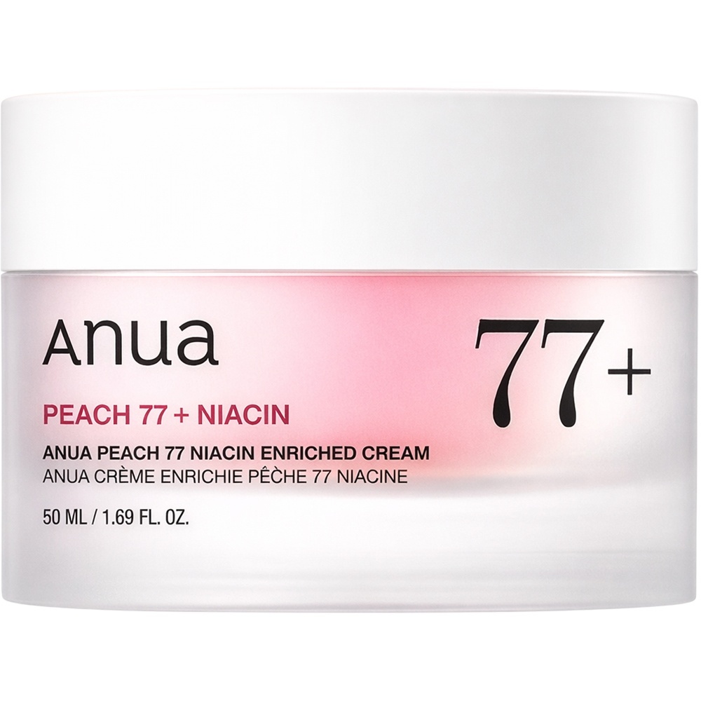 Anua Peach 77 Niacin Enriched Cream crema hranitoare cu piersica si niacinamida, 50 ml