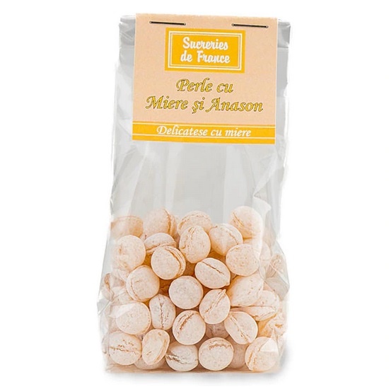 Apidava Bomboane Perle cu Miere și Anason, 100 g