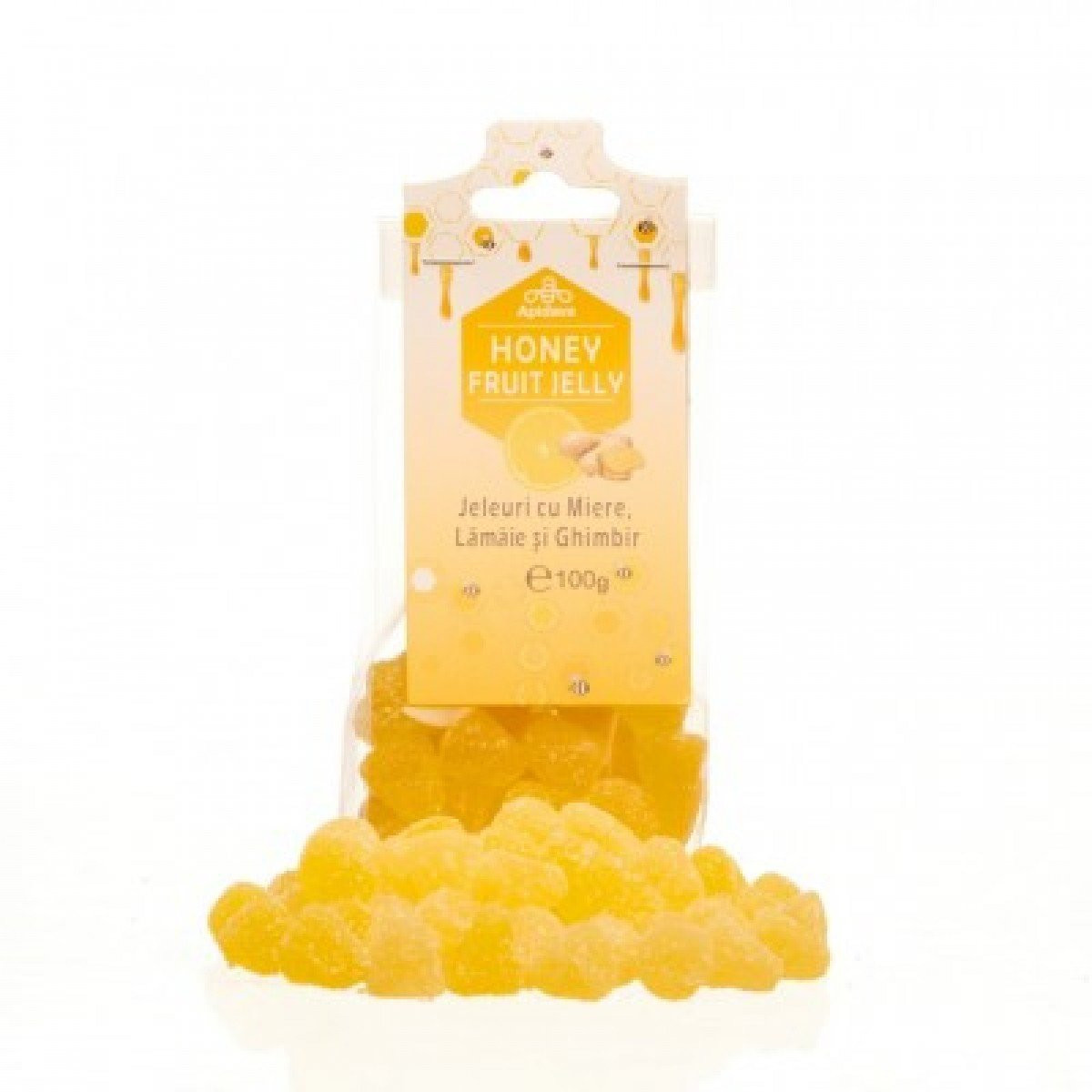 Apidava jeleuri miere, lamaie, ghimbir x100g