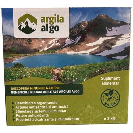 Argilă sub formă de bulgarasi, 1 kg, Algo