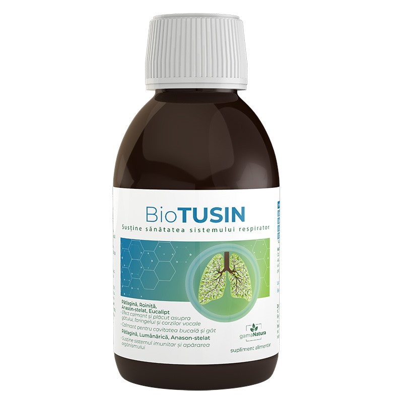 Biotusin sirop ,150 ml, gama natura