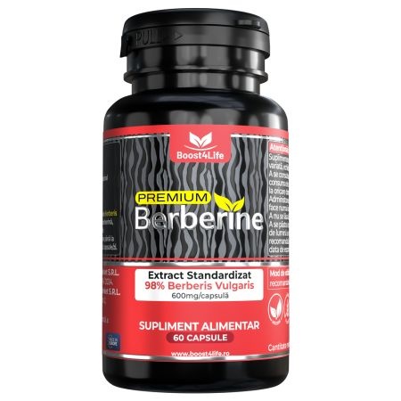 Boost4Life Berberina Premium 600 mg (98% berberina HCl), 60 capsule