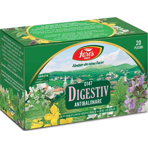 Ceai digestiv 20dz
