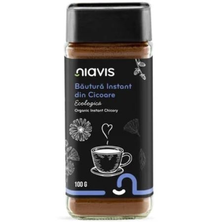 Cicoare 100% Rădăcină, Înlocuitor Cafea Natural și Suport Digestiv 100g, Niavis