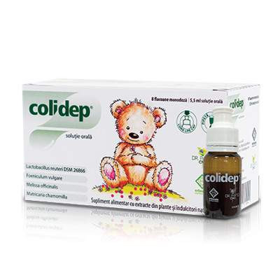 Colidep solutie orala, 8 x 5.5 ml, dr. phyto