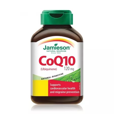 Coq10 120mg, 60 capsule, jamieson