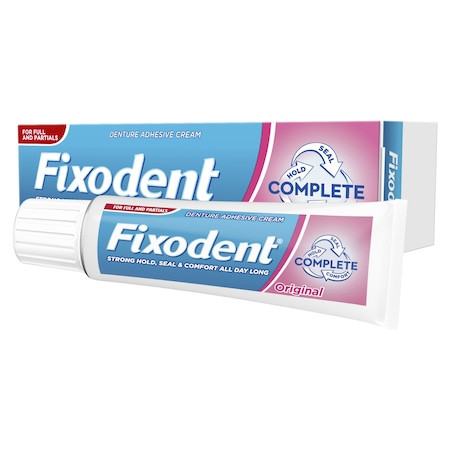 Crema adeziva proteza dentara fixodent complete original, 47g