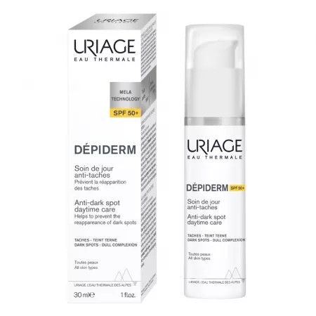Crema depigmentanta spf50+ depiderm, 30 ml, uriage