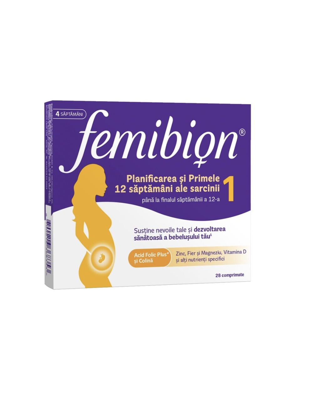 Femibion 1 planificare si sarcina, 28 cp, dr. reddys