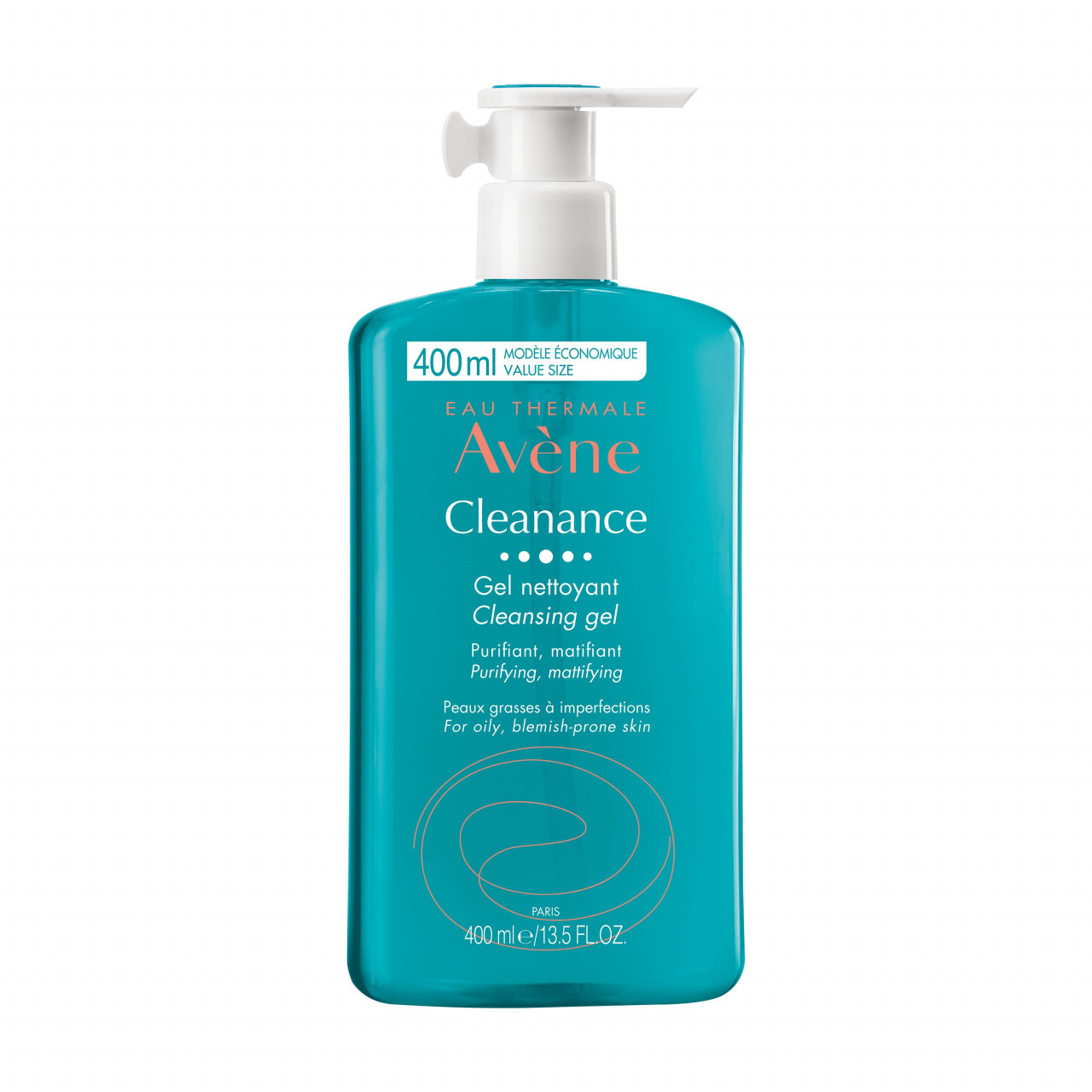 Gel de curatare pentru ten gras cleanance, 400 ml, avene