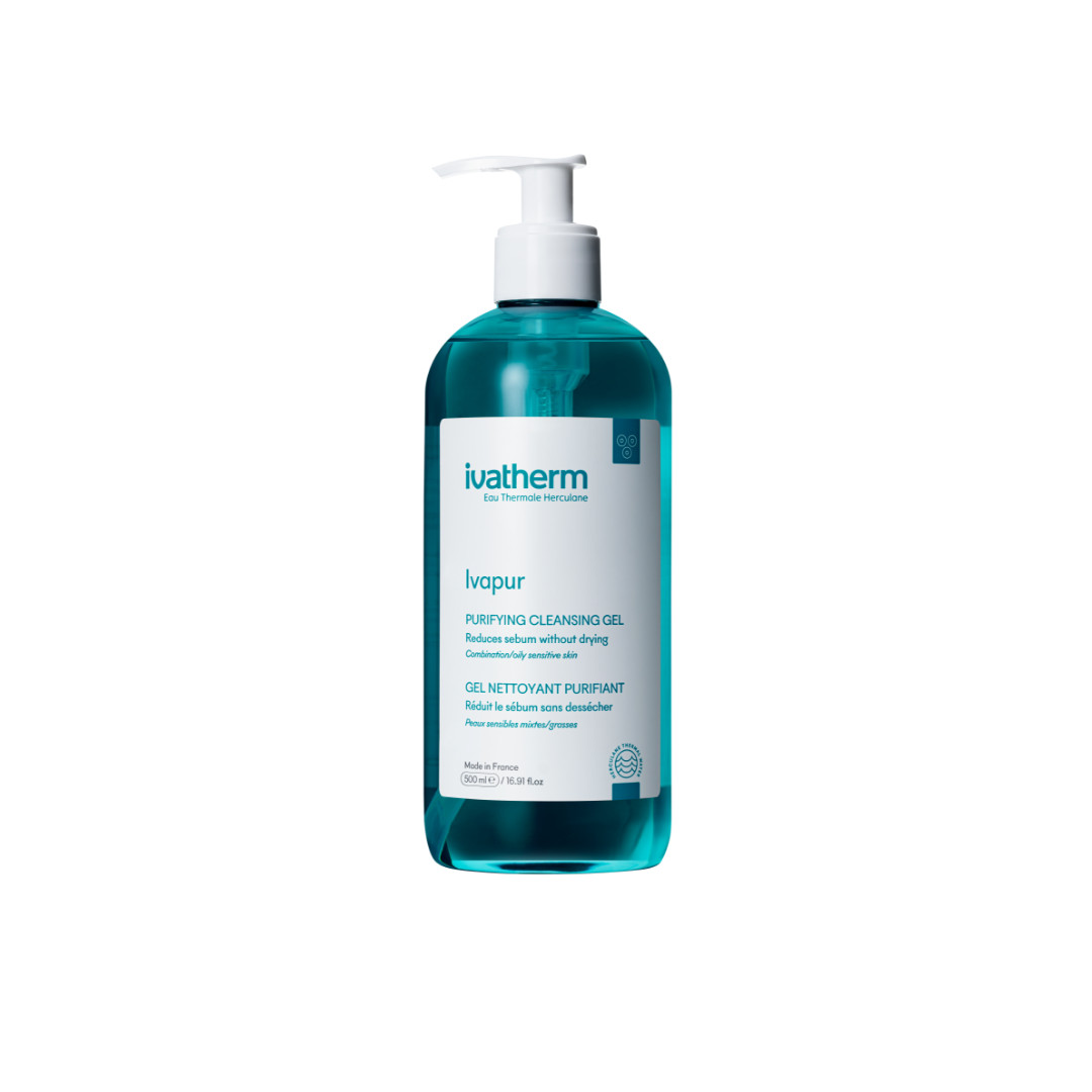 Gel de curatare purifiant ivapur, 500 ml, ivatherm