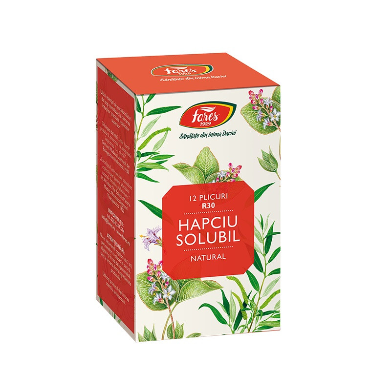 Hapciu Solubil Fares - Tratament Natural pentru Răceală și Gripă