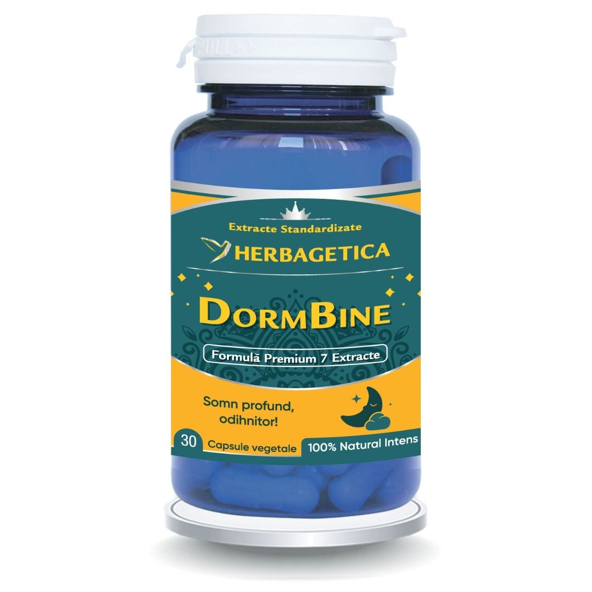 Herbagetica DormBine, 30 capsule