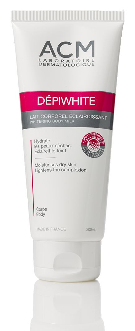 Lapte de corp cu efect de luminozitate depiwhite, 200ml, acm