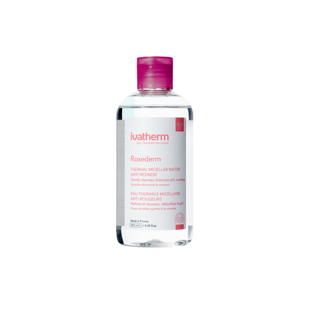 Lotiune micelara anti-roseata rosederm, 250 ml, ivatherm