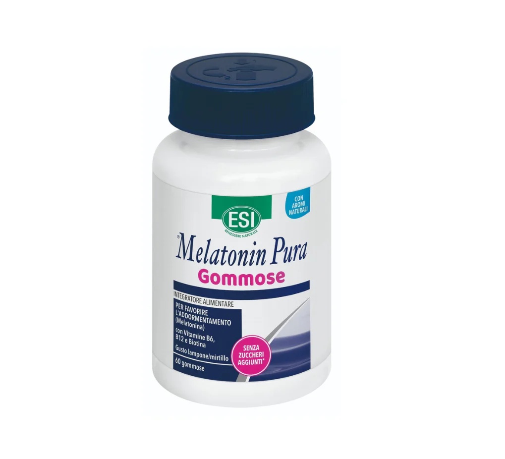 Melatonina pura 1mg jeleuri, 60 bucati, esi