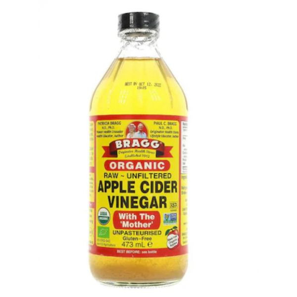 Otet din cidru de mere eco, 473ml bragg