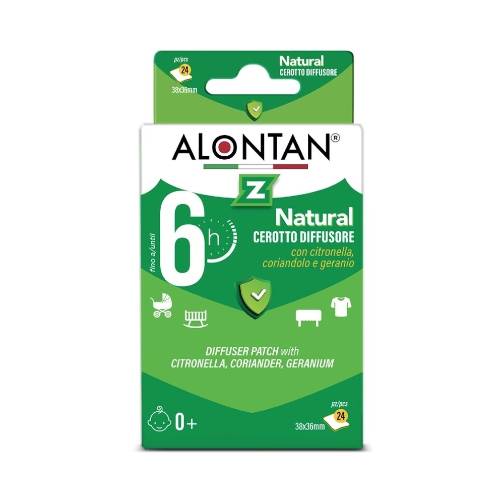 Plasturi Impotriva Tantarilor Alontan Natural, 24 bucati