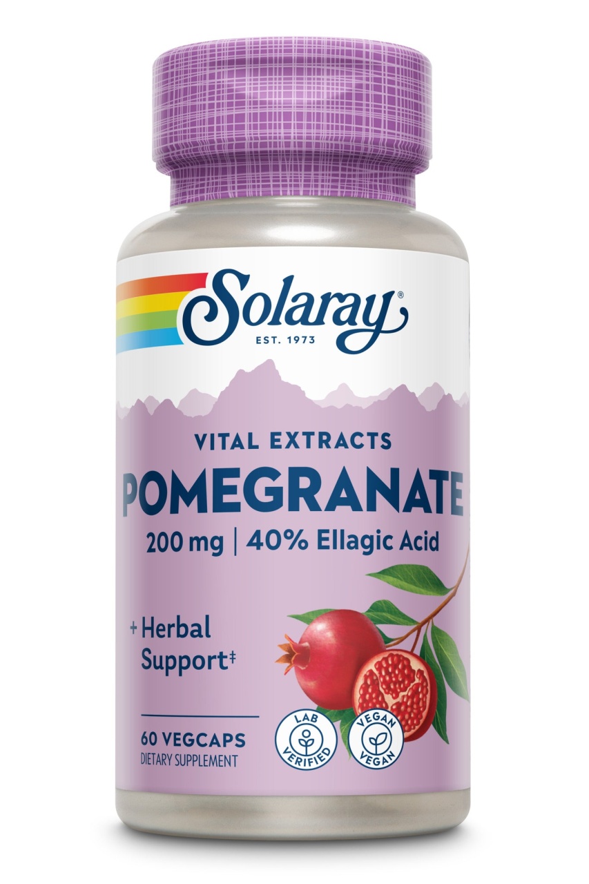 Pomegranate (rodie), 60 capsule vegetale, secom