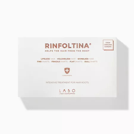 Rinfoltina tratament intensiv pentru par, 20 fiole, labo